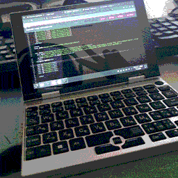 Nanote Next opened with the Neocities editor